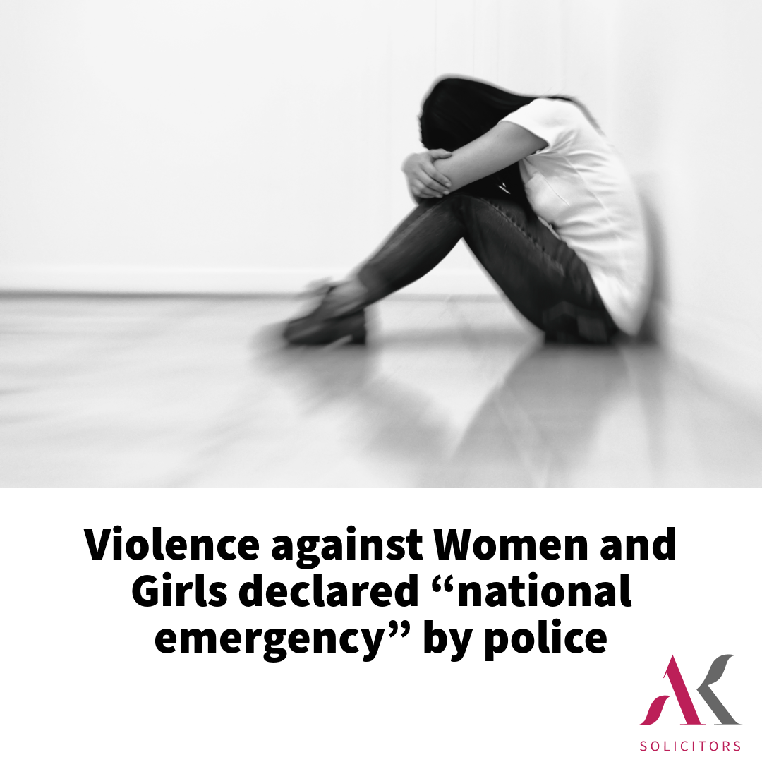 Violence against Women and Girls declared “national emergency” by police